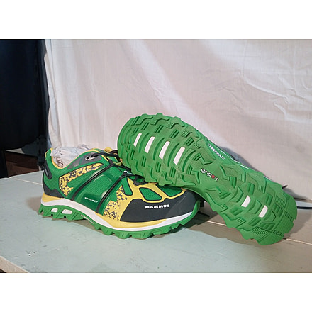 Mammut MTR 141 GTX Trail Running Shoe - Men's-Dark Spring/Sunglow-9.5 US