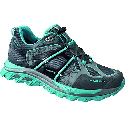 MTR 141 GTX Trail Running Shoe - Womens-Graphite/Light Pacific-Medium-7.5