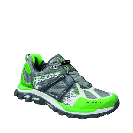 Mammut MTR 141 Low Trail Running Shoe-Women's-US 7-Light Grey/Dark Spring
