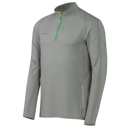 Mammut MTR 141 Thermo Longsleeve Zip - Men's-Granite-Large