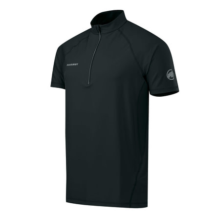 Mammut MTR 141 Zip T-Shirt - Men's-Black-Small