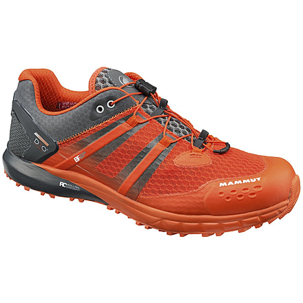 Mammut MTR 201-II Low Trail Running Shoe - Men's-Graphite/Dark Orange-Medium-11.5