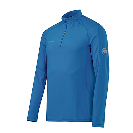 Mammut MTR 201 Longsleeve Zip - Men's-Imperial-Large