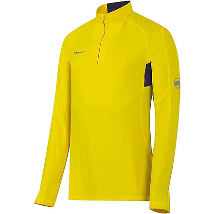 Mammut MTR 201 Longsleeve Zip - Men's-Sunglow-Large