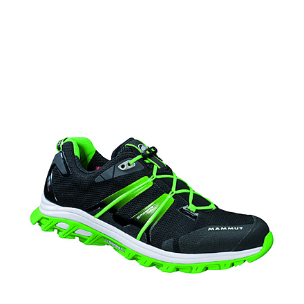 Mammut MTR 201 Low Trail Running Shoe-Men's-US 9.5-Black/Dark Spring