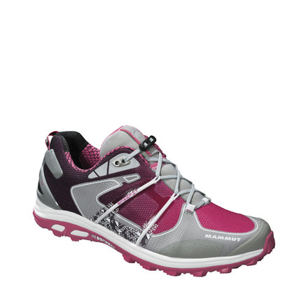 Mammut MTR 201 Pro Low Trail Running Shoe-Women's-US 5.5-Light Grey/Raspberry