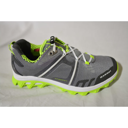 Mammut MTR 201 Trail Running Shoe-Women's-US 7-Neutral Grey/Neon Yellow