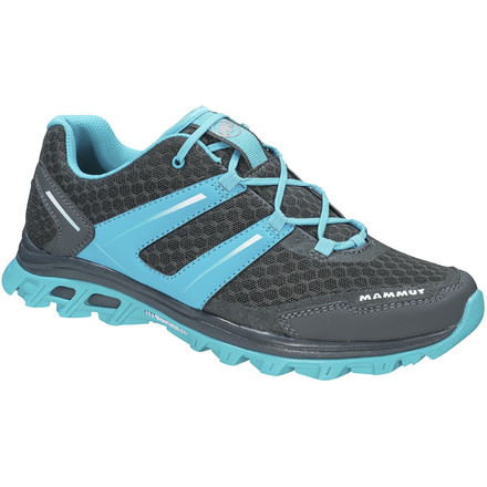 Mammut MTR 71 Trail Low Trail Running Shoe - Women's-Graphite/Light Pacific-Medium-6