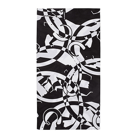 Mammut Neck Gaiter Scrambled, Black-White, one size, 1191-01383-0047-1