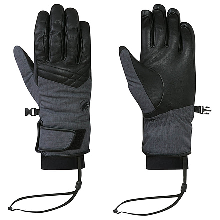 Mammut Niva Glove - Womens, Black, 5, 1090-04730-0001-1050