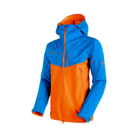 Mammut Nordwand Pro Hard Shell Hooded Jacket - Men's, Sunrise/ Ice, XXL, 1010-13950-2016-117