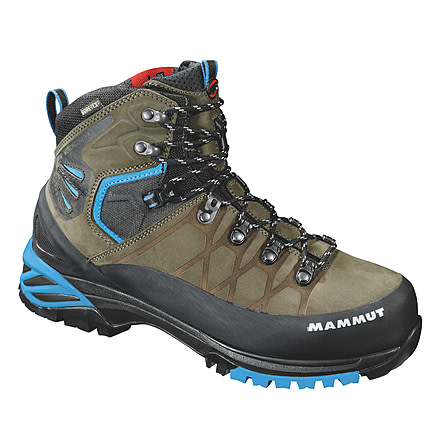 Mammut Pacific Crest GTX Boot - Men's-7.5 US-Graphite/Cyan