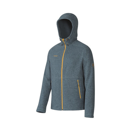 Mammut Polar Hooded Midlayer Jacket - Men's-Chill-Large