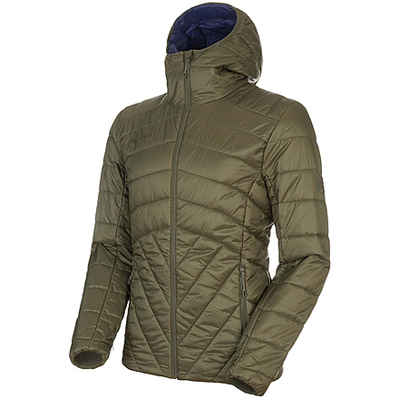 Mammut Rime Insulated Hooded Jacket - Mens, Iguana, Large, 1013-00391-4584-115