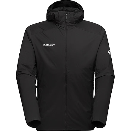 Mammut Rime Light IN Flex Hooded Jacket - Mens, Black, Extra Large, 1013-03150-0001-116