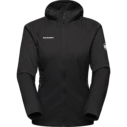 Mammut Rime Light IN Flex Hooded Jacket - Womens, Black, Medium, 1013-03170-0001-114