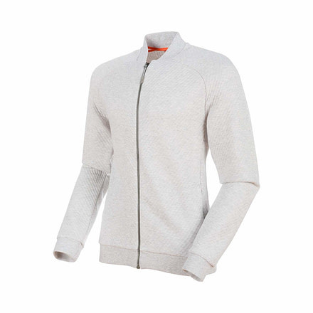 Mammut Roseg Midlayer Bomber Jacket - Mens, Marble Melange, Small, 1014-00420-00106-113