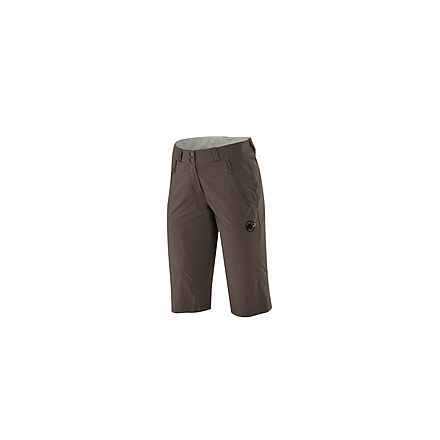 Mammut Runje Bermudas-Women's-Dark Oak/Dark Beige-Small