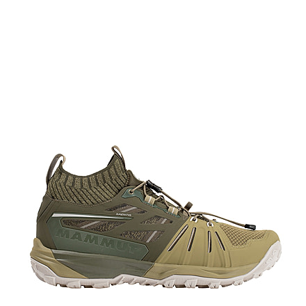 Mammut Saentis Knit Low Shoes - Mens, Olive/Dark Olive, 12.5, 3030-03390-40084-1115