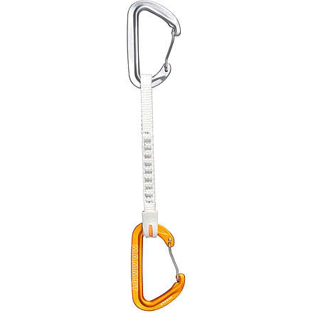 Mammut Sender Wire 17 cm Quickdraw, Light Grey/Gold, 17 cm, 2040-02810-19272-75