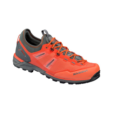 Mammut SHED, Alnasca Knit Low Hiking Shoe - Mens, Dark Orange/Graphite, 9.5 US, 3020-06050-2091-1085-DEMO
