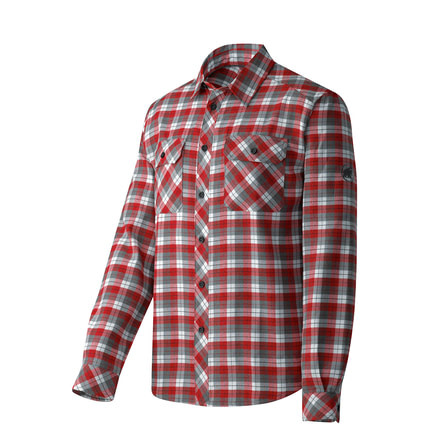Mammut Shepody Shirt Long - Men's-Smoke-Small