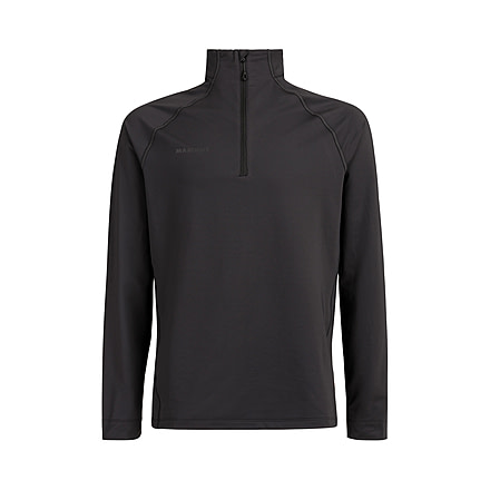 Mammut Snow Midlayer Half Zip Pull - Men's, Black, Small, 1014-01740-0001-113