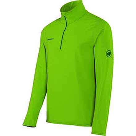 Mammut Snow Zip Longsleeve Men - Periodot - Large