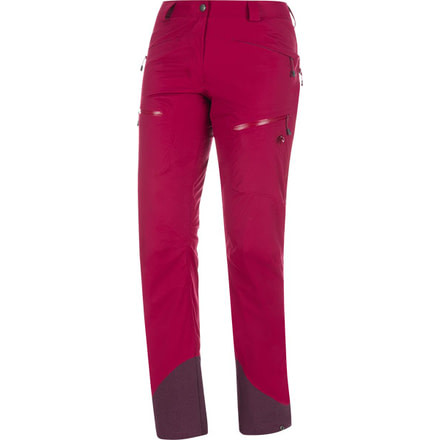 Mammut Stoney Hardshell Pants - Womens, Beet, US 12, 1020-09142-3490-42-10