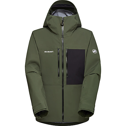 Mammut Stoney HS Hooded Jacket - Mens, Dark Marsh, Small, 1010-31010-40294-113