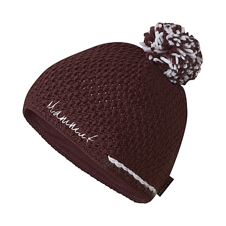 Mammut Sunridge Beanie-One Size-Barolo/White