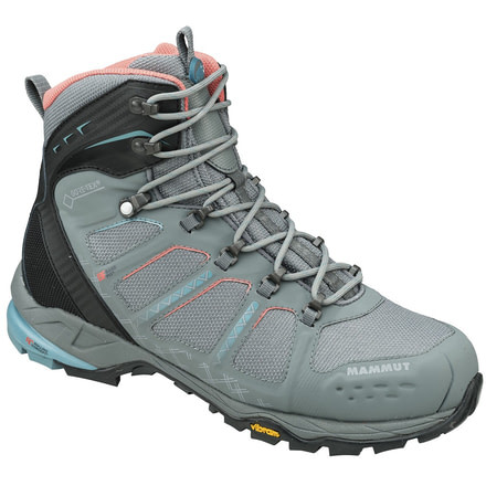 Mammut T Aenergy High GTX Trail Runnung Shoes - Women's, Grey-Dark Air, US 6.5, 3020-05580-00038-1050