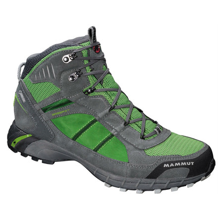 Mammut T Element Mid GTX Hiking Boot - Men's-Grey/Sherwood-Medium-9.5 US