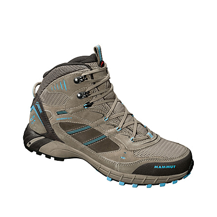 Mammut T-Element Mid - Women's - Dark Taupe/Light Carribean - 7 US