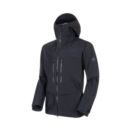 Mammut Teton Hardshell Hooded Jacket - Mens, Black, 2XL, 1010-26970-0001-117