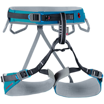 Togir Click Harness-Dark Cyan/Iron-Extra Large