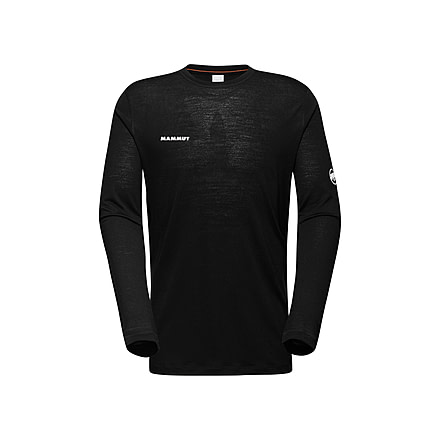 Mammut Tree Wool FL Longsleeve T-Shirt - Mens, Black, XXL, 1016-01690-0001-117