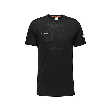 Mammut Tree Wool FL T-Shirt - Mens, Black, L, 1017-06660-0001-115