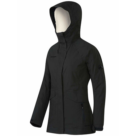 Mammut Trovat Advanced SO Hooded Jacket - Womens, Graphite, Small, 1010-22030-0121-113