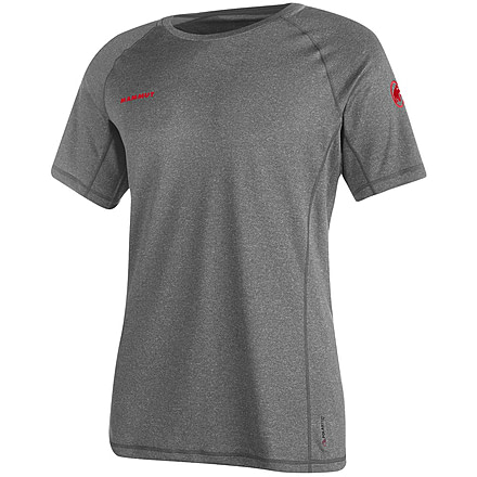 Mammut Trovat Pro Short Sleeve T-Shirt - Men's-Graphite Melange-Medium