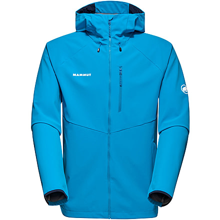 Mammut Ultimate Comfort SO Hooded Jacket - Mens, Glacier Blue, Extra Large, 1011-01910-50589-116