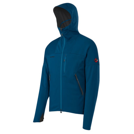 Mammut Ultimate Hoody - Men's-Space/Black-Large