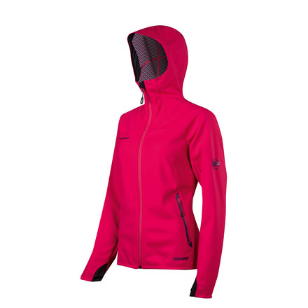 Mammut Ultimate Hoody - Women's-Raspberry/Persian-Small