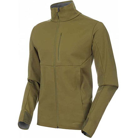 Mammut Ultimate V SO Jacket - Mens, Olive/Titanium Melange, 2XL, 1011-00081-40076-117