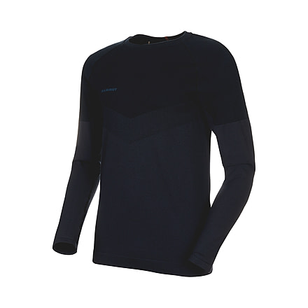Mammut Vadret Longsleeve - Mens, Phantom/Black, Small, 1016-00460-00160-113