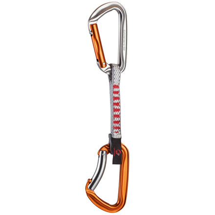Mammut Wall Key Lock Express Set Quickdraw-Silver/Orange-10 cm