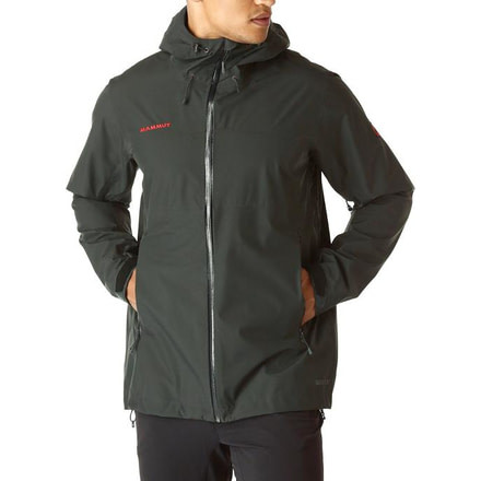 Mammut Wenaha Rain Jacket - Mens, Graphite, Medium, 1010-23831-0121-114