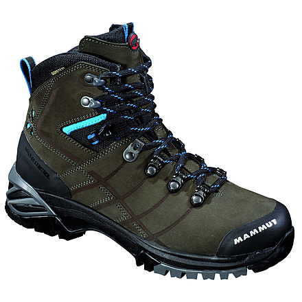 Mammut White Rose GTX Backpacking Boot - Women's-Bark/Light Turquoise-Medium-10 US