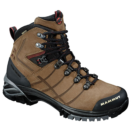 Mammut White Rose GTX Backpacking Boot - Women's-Brown/Ruby-Medium-6.5 US