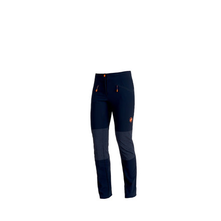 Mammut Womens Eisfeld Light SO Pants, Night, US 4, Long Inseam, 1021-00020-5924-34-30